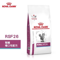 ROYAL CANIN 腎臟專科 RSF26 處方食品, 2kg, 1個, 腎臟