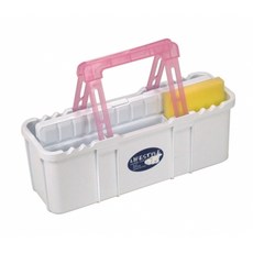 佳斯捷8262水彩寫生組合 4格洗筆筒 調色盤 海綿 臺灣製 可超取, 紅色, 1個