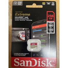 SanDisk 256GB Extreme microSDXC V30 A2 記憶卡 (讀取190MB/s), 詳見包裝, 詳見包裝, 256G