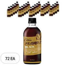 칸타타콘트라베이스 블랙, 500ml, 72개