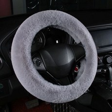 겨울 손시림방지 차량용 따뜻한 퍼 핸들커버 ohh+6213BY, 02.인디핑크, 본상품선택