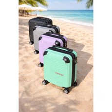 16인치 기내용 캐리어 여행 용 가방, 블랙