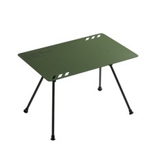 카고컨테이너 엔드 테이블 캠핑 휴대용 보조 사이드 접이식 좌식테이블, 카키