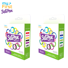 마이퍼스트 어린이 3D펜 저온 PCL 필라멘트 패키지 정품, 따뜻한 컬러