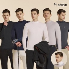 아다바트 25SS 최신상! 기능성 긴팔티셔츠 5종 + 넥밴드 1종 남성