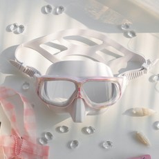 Double K يف極光面鏡 自由潛水面鏡, 粉紅