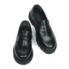 KINOI [공장직영] 소가죽 수제화공장 페니로퍼 발편한 남성 캐주얼 정장 웨딩 4cm 키높이 남자로퍼