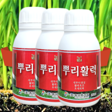 고추뿌리발근제 식물뿌리발근제 식물뿌리영양제 화초뿌리영양제 뿌리활력제 육묘 모종 삽목 뿌리발근제 무 무우 마늘 뿌리활력, 3개