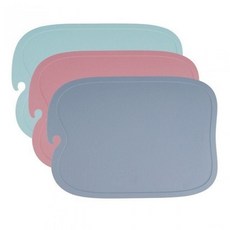 사과형 TPU 도마 식기세척기 안전 스크래치 방지 컷팅보드 986000ea (개), 그레이블루