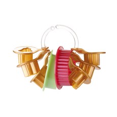 테스코마 크리스마스 쇼트브레드 쿠키커터 8종 세트, 1개, Gold, Green, Red