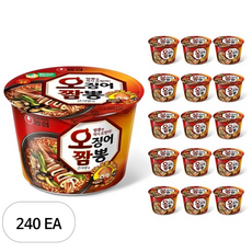 농심 오징어짬뽕 컵 115g, 240개