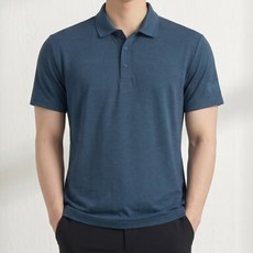 밀레 남성 기능성 냉감 반팔 카라 티셔츠 여름 피케 등산복