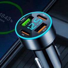 몰앤딜 차량용 USB 고속충전 USBC타입충전기