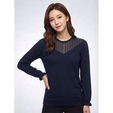 [올포유] 여름 여성 상단 짜임 포인트 니트 ALSRL3111-915