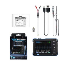 2 in 1 디지털 오실로스코프 1MHz 대역폭 5MSa 샘플링 속도 2.8인치 디스플레이 파형 발생기 자동 전원 끄기, Style H