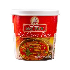 레드 커리 페이스트 1kg 태국 커리소스 MAE PLOY 카레재료 업소용 대용량 매운커리, 1개