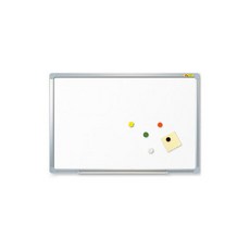 도매왕 국산 두문 자석 화이트보드 알루미늄 실버형 70x50cm 벽걸이형 고리 펜받침대 제공 게시판, 실버형(70x50cm)