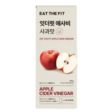 잇더핏 애사비 사과맛, 1박스, 210g