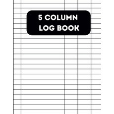 여자 남자를 위한 5가지 칼럼 컬러풀 로그북: 효율적인 데이터 관리를 맞춤형 매거진 노트컬럼 패드