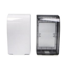 방수 콘센트 커버 덮개형 안전 보호 캡 전기 플러그, 화이트