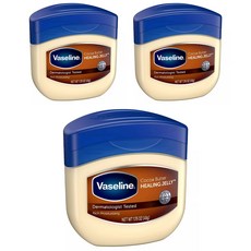 Vaseline 凡士林 滋潤保濕潤膚膏, Cocoa Butter, 49g, 3罐