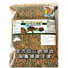 台灣仟虹 全方位三色綜合澤龜精緻主食 龜糧 烏龜飼料 綜合乾燥蝦蟲 適用烏龜 澤龜 水龜, 1個, 南極蝦1000ml