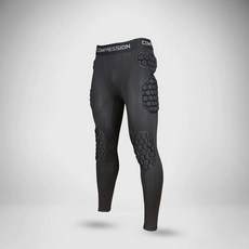 바지 유니폼 축구 골키퍼 갑옷 보호대, 벌집 긴바지, XL, 허니콤 방어 골키퍼 긴바지