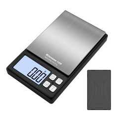 Riwonas 초정밀저울 포켓저울 500g/0.01g 주얼리 보석 금은방 휴대용 계량 전자저울, 1세트, MC-518