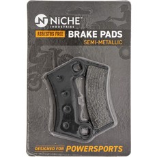 폴라리스 레인저 XP 무법자를 위한 NICHE 반금속 브레이크 패드 RZR 525 570 800 900 1000 2203318, 1 Set (1 Wheel)