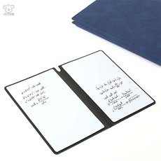 리치점빵 화이트보드 네이비 노트 가정용화이트보드 휴대용화이트보드노트