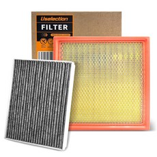 HEPA 캐빈 엔진 에어 필터 세트 포드 F150(2015-2025) 2.7L 3.0L 3.3L 3.5L 5.0L 포드 익스페디션 링컨 네비게이터(2018-2024) 일부, HEPA 캐빈 엔진 에어 필터 세트, 포드 F150(2