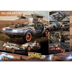 野獸國 Hot Toys MMS738《回到未來》1/6比例 時光車, 1個, 無缺損