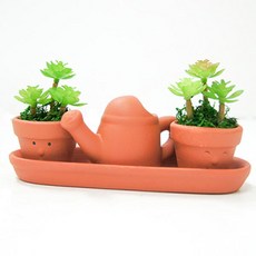 아트박스/컨츄리아이템 마커스 물조루 미니 화분 3종, 본품, 1개