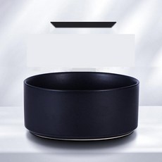 대형견밥그릇 안정적인 도자기 고양이 물그릇, 5. 화이트, 11cm(300ml)