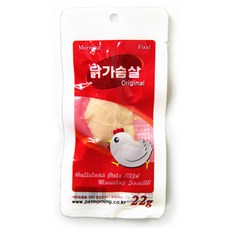 펫모닝 모닝푸드 닭가슴살 오리지널 30P 강아지 고양이 간식, 60개, 22g