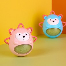 캐스B 플레이 고슴도치오뚝이, 핑크, 1개