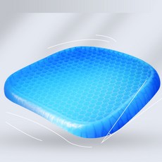 젤쿠션 쿨방석 통풍 실리콘 벌집방석 소형, 스몰+커버