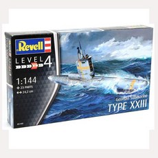 RV5140 1/144 German Submarine TYPE XXIII, 1개