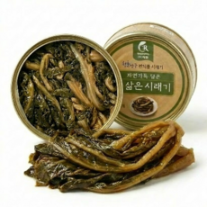 강원 양구 펀치볼 삶은 시래기 캔나물 불릴 필요 없는 부드러운 데친 무청 통조림 국거리, 5개