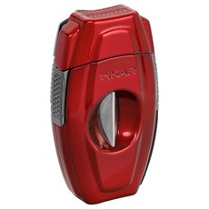 아마존평점4.5+ 미국출고 169363 XIKAR VX2 V컷 시가 커터 정밀 스테인리스 스틸 블레이드 64RG 딥 컷 커팅 도구 한 손 작동 스프링 장착 보안 잠금