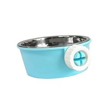 벽고정식기 햄스터 아마존 소동물 식기 블루 고정밥그릇 벽고정밥그릇 블루식기 고정식기, 1