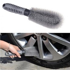 자동차 휠 청소솔 찌든때 셀프 세차 차량용 솔 청소 브러시 단체 대량, 1개