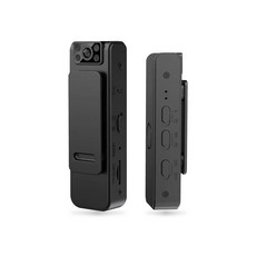 DTAudio 領夾式微型攝影機 130度廣角 磁吸背夾設計 循環錄影, 1個, 一般款,無記憶卡