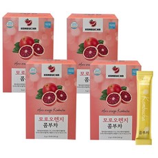 모로 오렌지 콤부차, 4개, 30개입, 6g