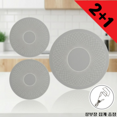 NODE 300도 내열 인덕션 보호 매드 3종 세트 (24cm 1P + 20cm 2P + 상부장 집게 증정), 1세트
