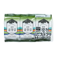 광천 재래 곱창 김 4 g X 3봉, 2개, 12g