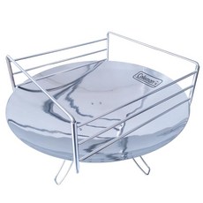 Coleman(콜맨) 파이어 디스크 모닥불대 3단 파이프 프레임 스테인리스 모닥불, 상세페이지 참조, 1개