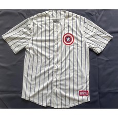 R3 美國隊長Captain America棒球球衣 S號 全新正品, 1個
