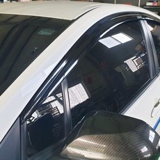 프리우스4세대 블랙 썬바이져 선바이저 윈도우바이저 빗물받이 몰딩 도요타, 토요타