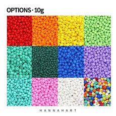 캣츠 아이 씨드 비즈 4mm 10g 색상선택, 1개, 하양